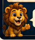 Leo celebrating